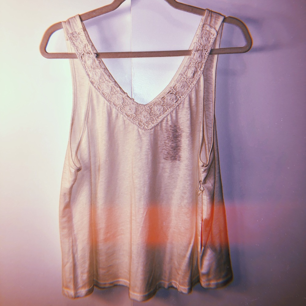 White summer shirt